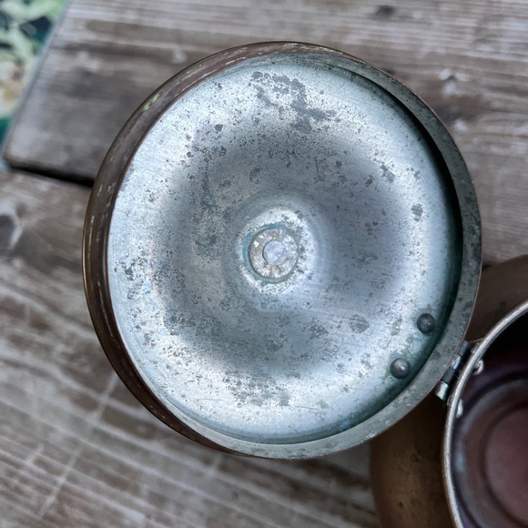 🛍️ SOLD 🛍️ Antique Copper Tea Kettle - Picture 4 of 6